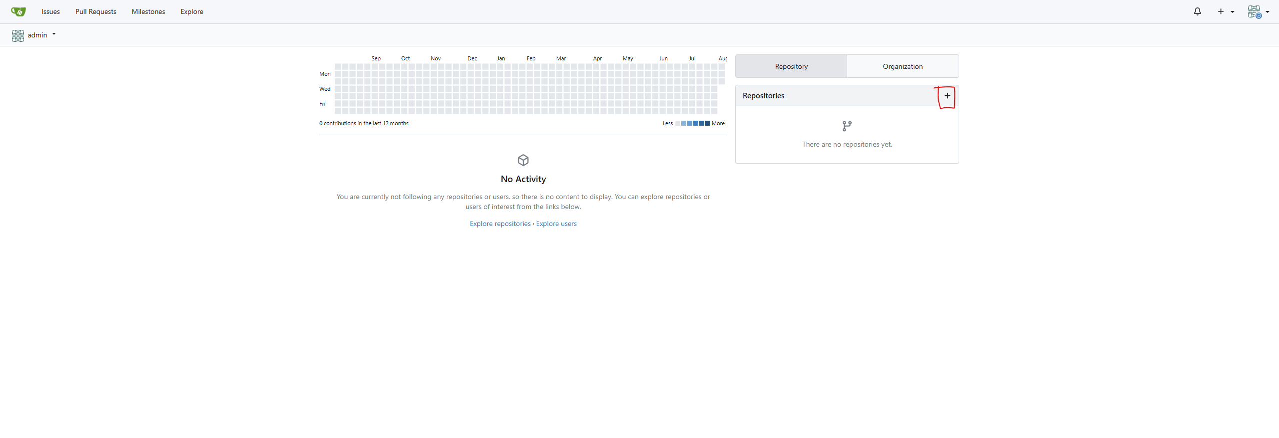 Neues Repository erstellen