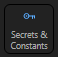 Icon zum Öffnen des Secrets Managers