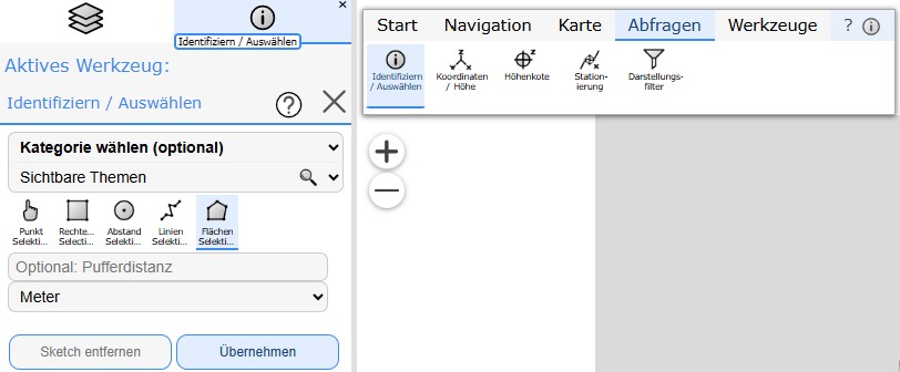 Beispiel modern_simple - Tools